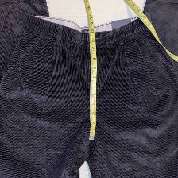 Izod Black Corduroy Pants - Picture 8 of 9